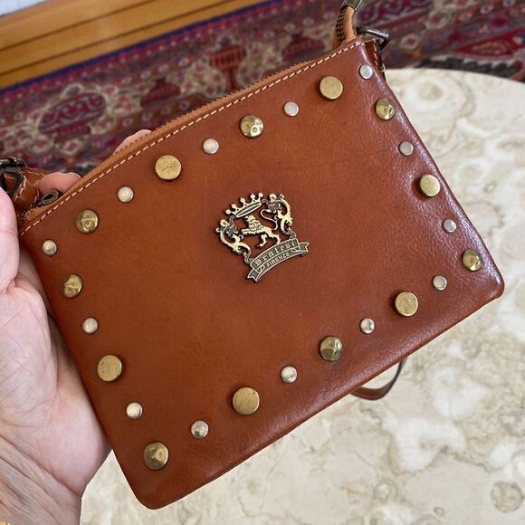 Pratesi Firenze Leather Mini Studded Shoulder Bag - Picture 4 of 14